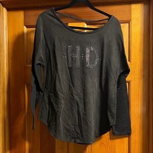 Harley-Davidson Black Long Sleeve Women's Tee